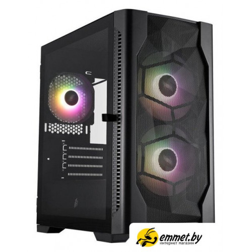 Корпус 1stPlayer D4-M ARGB (черный)