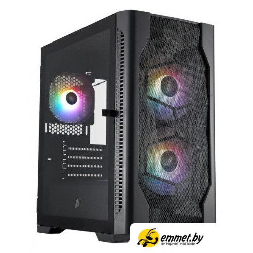 Корпус 1stPlayer D4-M FRGB (черный)