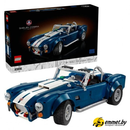 Конструктор LEGO Icons 10357 Shelby Cobra 427 S/C