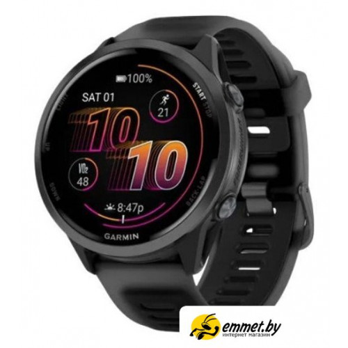 Умные часы Garmin Forerunner 570 47 мм (темно-серый)