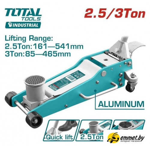 Подкатной домкрат Total THT108253 2.5т