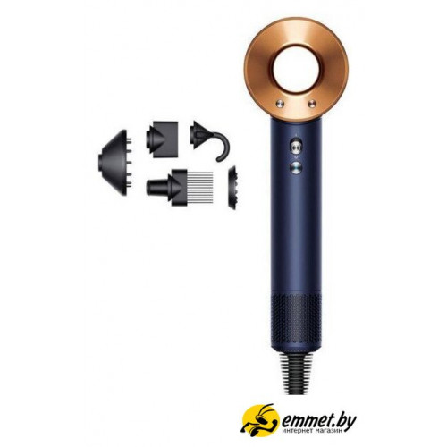 Фен Dyson HD07 Supersonic 113312-01 (евровилка, берлинская лазурь/медный)