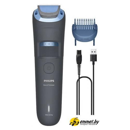 Триммер для бороды и усов Philips Beard Trimmer 3000 Series BT3617/15