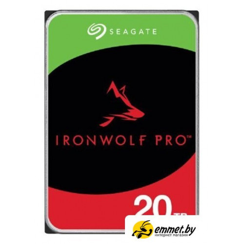 Жесткий диск Seagate IronWolf Pro 20TB ST20000NT001