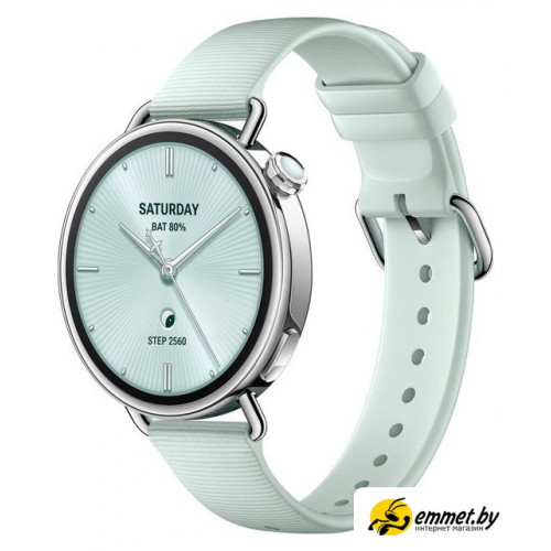 Умные часы Xiaomi Watch S4 41 мм (мятный зеленый, международная версия)