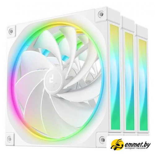 Комплект вентиляторов для корпуса DeepCool FL14R WH 3 IN 1 R-FL14R-WHAPN3-G