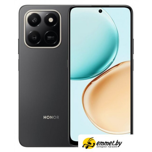 Телефон HONOR X7d LGN-LX1 8GB/256GB международная версия (вельветовый черный)