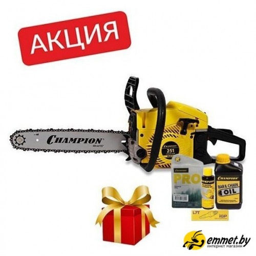 Бензопила Champion A251-15 + акция