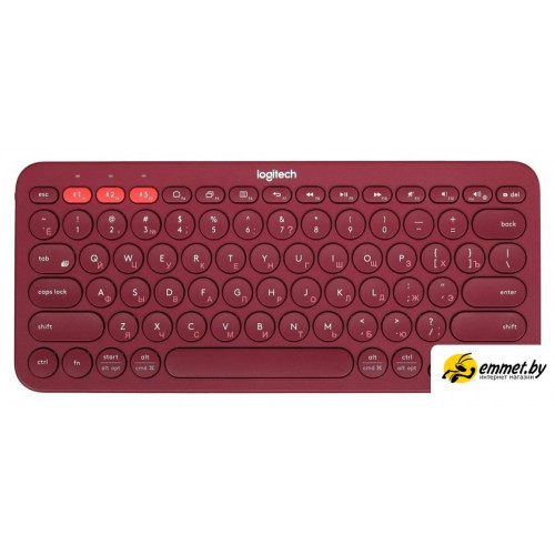 Клавиатура Logitech Multi-Device K380 Bluetooth 920-007655 (красный)