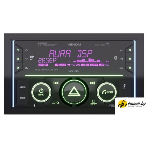 USB-магнитола Aura Venom-D868DSP