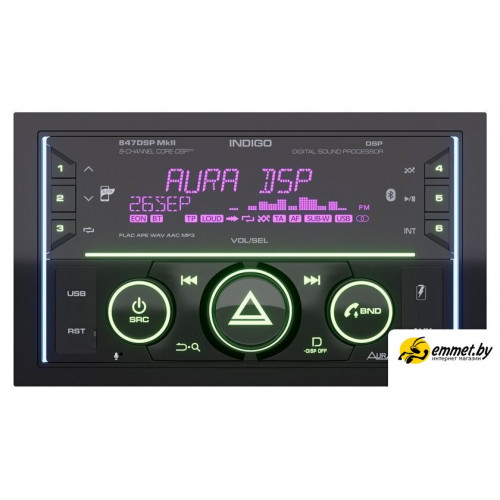 USB-магнитола Aura Indigo-847DSP MkII