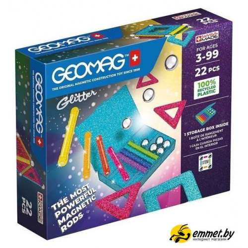 Магнитный конструктор Geomag Блёстки GM534