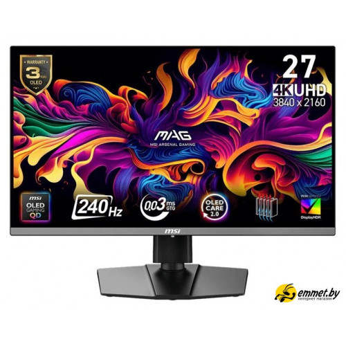 Игровой монитор MSI MAG 272UP QD-OLED X24