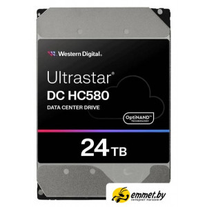 Жесткий диск WD Ultrastar DC HC580 24TB WUH722424ALE604