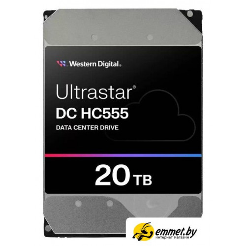 Жесткий диск WD Ultrastar DC HC555 20TB WUH722020CLE604