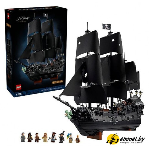 Конструктор LEGO Icons 10365 Пираты Карибского моря: Черная жемчужина