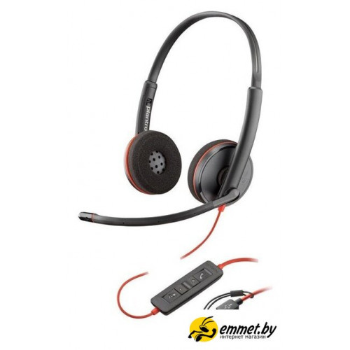 Офисная гарнитура Poly Blackwire 3220 8X228A6
