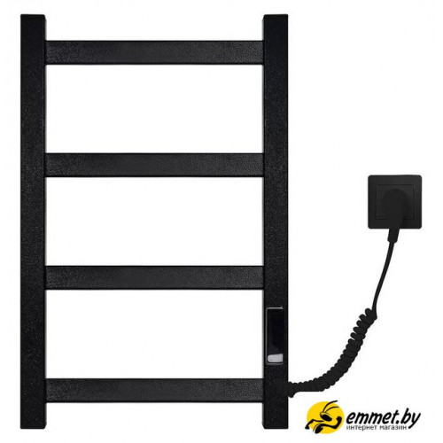 Полотенцесушитель Gloss & Reiter Pro-line E2.L.30x50.P4 (П) (timer, муар черный)