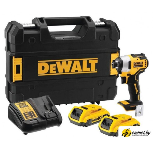 Винтоверт DeWalt DCF809D2T (с 2-мя АКБ, кейс)