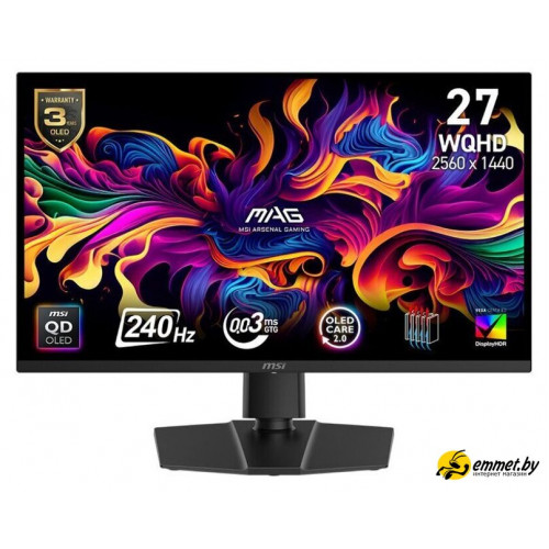 Монитор MSI MAG 271QP QD-OLED X24
