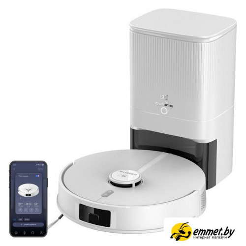 Робот-пылесос Polaris PVCRDC 5006 Wi-Fi IQ Home (белый)