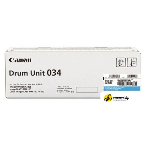 Фотобарабан Canon Drum Unit 034 Cyan 9457B001