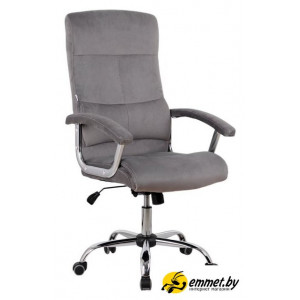 Офисное кресло King Style SHL-8 Sane Velvet Chrome (велюр, серый)