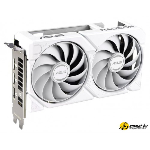 Видеокарта ASUS Dual Radeon RX 9060 XT 16GB GDDR6 White Edition DUAL-RX9060XT-16G-WHITE