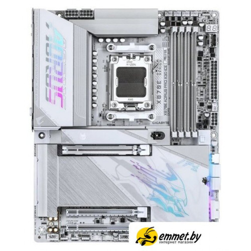 Материнская плата Gigabyte X870E Aorus Pro X3D Ice