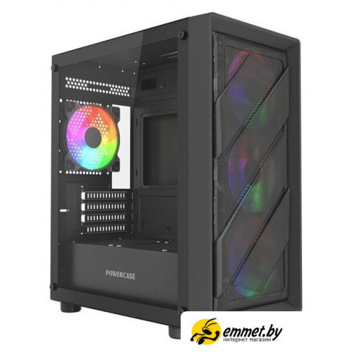 Корпус Powercase Mistral Micro EM21 CMMEM21B-L4