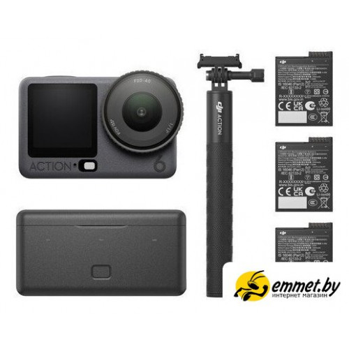 Экшен-камера DJI Osmo Action 6 Adventure Combo