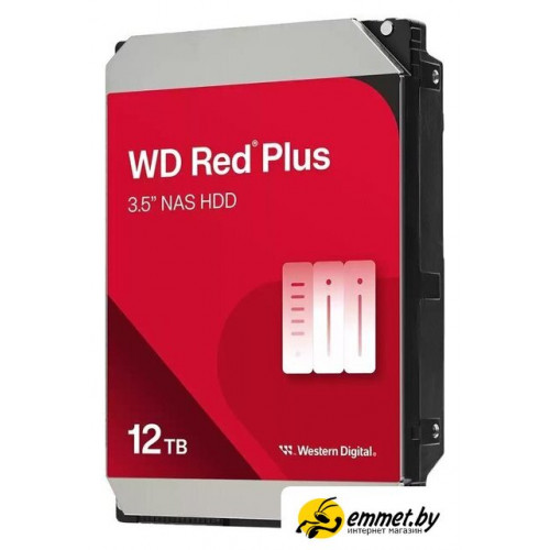 Жесткий диск WD Red Plus 12TB WD120EFGX
