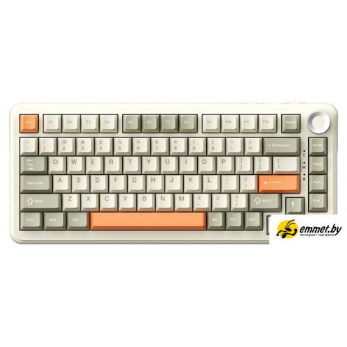 Клавиатура Ajazz AK820 Max Plus (ретро, Ajazz Avocado)