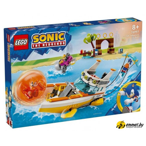 Конструктор LEGO Super Sonic Приключения на лодке Тейлза 76997