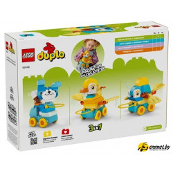 Конструктор LEGO Duplo Животные на колесах 3в1 10448 Конструктор LEGO Duplo Животные на колесах 3в1 10448