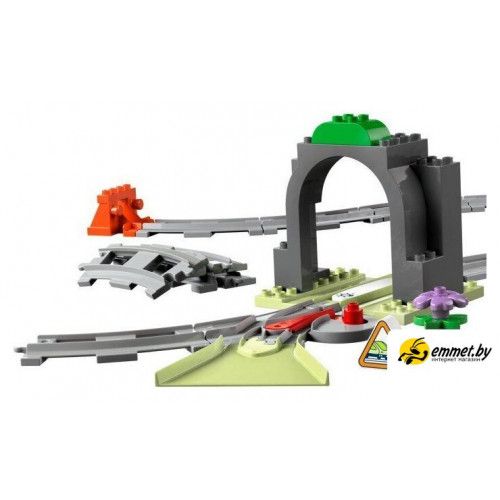 Конструктор LEGO Duplo Железнодорожный туннель и пути 10425