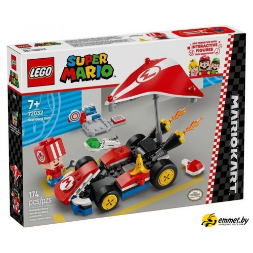 Конструктор LEGO Mario Kart – Стандартный карт 72032