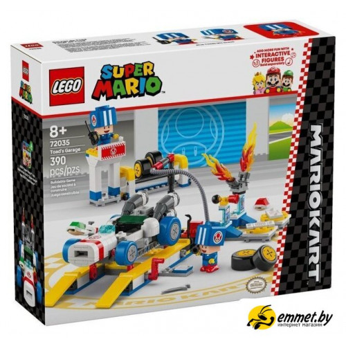 Конструктор LEGO Mario Kart – Гараж Тоада 72035