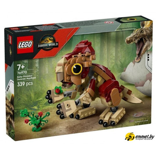 Конструктор LEGO Jurassic World Детёныш динозавра Долорес: Аквилопс 76970