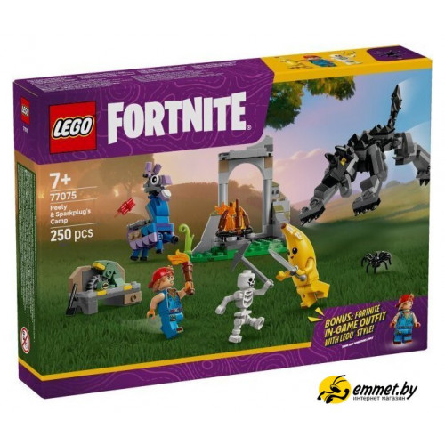 Конструктор LEGO Fortnite Лагерь Пили и Спаркплаг 77075