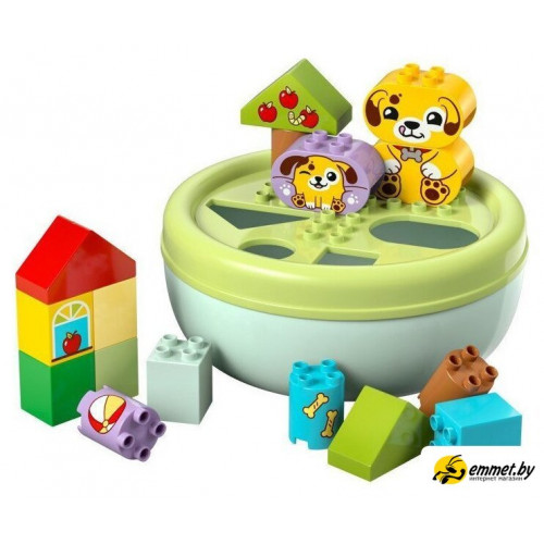Конструктор LEGO Duplo Сортировщик фигур: дом для щенков 10441