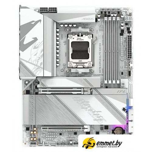 Материнская плата Gigabyte X870 Aorus Elite X3D Ice