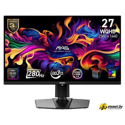 Игровой монитор MSI MAG 271QP QD-OLED X28