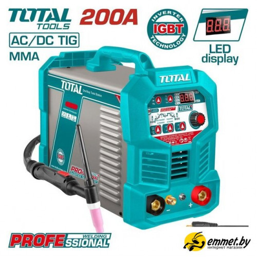 Сварочный инвертор Total TIGACDC20068