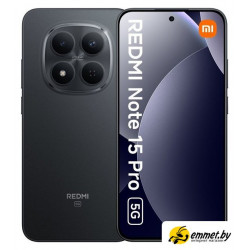 Телефон Xiaomi Redmi Note 15 Pro 5G 8GB/256GB международная версия (черный) Телефон Xiaomi Redmi Note 15 Pro 5G 8GB/256GB международная версия (черный)