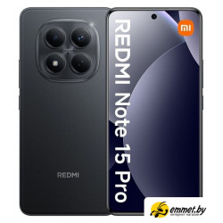 Телефон Xiaomi Redmi Note 15 Pro 8GB/256GB международная версия (черный металл) Телефон Xiaomi Redmi Note 15 Pro 8GB/256GB международная версия (черный металл)