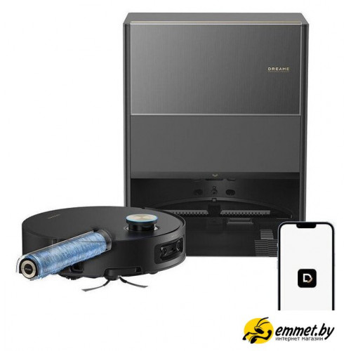 Робот-пылесос Dreame Robot Vacuum Aqua10 Ultra Roller Complete Black RLH71DE-1 (евровилка, черный)