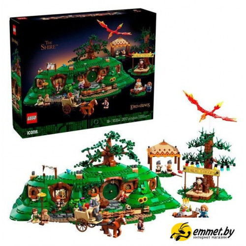 Конструктор LEGO Icons 10354 Властелин колец: Шир