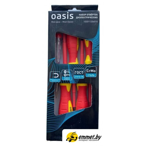 Набор отверток Oasis 103011206010 (5 предметов)