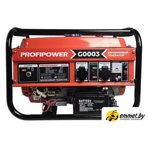 Бензиновый генератор Profipower БГ-4000Э